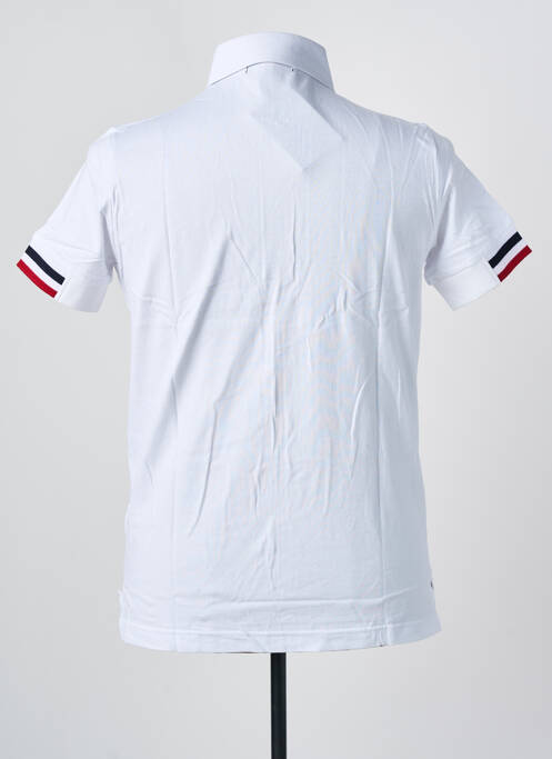 Polo tissage jersey manches courtes blanc UGHOLIN homme