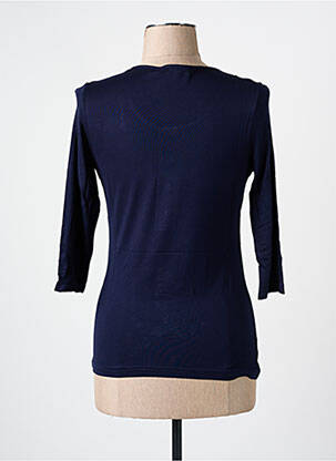 T-shirt manches 3/4 manches 3/4 bleu LES BONHEURS DE SOPHIE femme