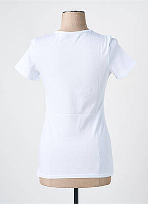 T-shirt imprimé fantaisie manches courtes blanc LES BONHEURS DE SOPHIE femme