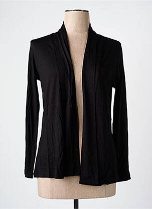 Gilet manches longues noir LES BONHEURS DE SOPHIE pour femme