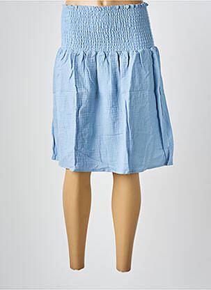 Jupe mi-longue bleu LES BONHEURS DE SOPHIE pour femme