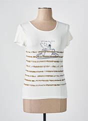 T-shirt beige COTE ANGLAISE pour femme seconde vue
