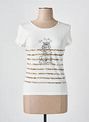 T-shirt beige COTE ANGLAISE pour femme seconde vue
