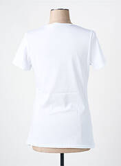 T-shirt blanc LES BONHEURS DE SOPHIE pour femme seconde vue