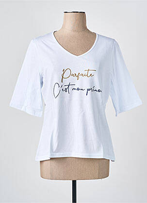 T-shirt blanc LES BONHEURS DE SOPHIE pour femme