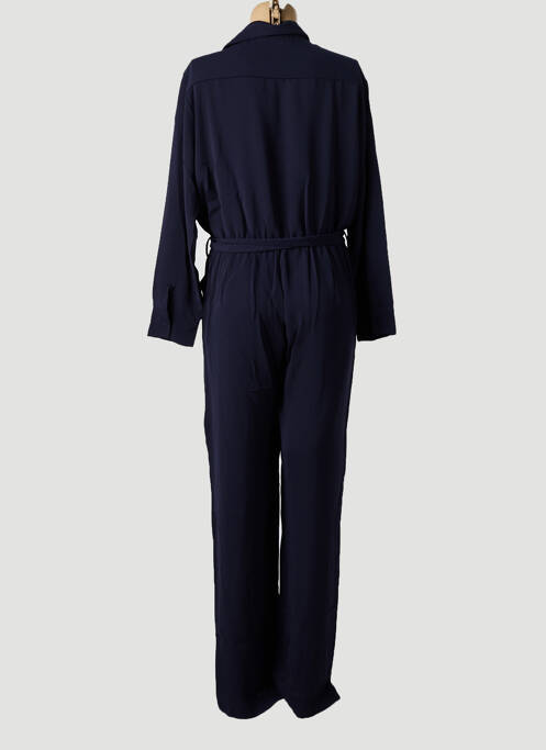 Combi-pantalon fermeture boutonnée sur le devant manches longues bleu LES BONHEURS DE SOPHIE femme