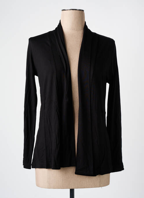 Gilet manches longues noir LES BONHEURS DE SOPHIE pour femme