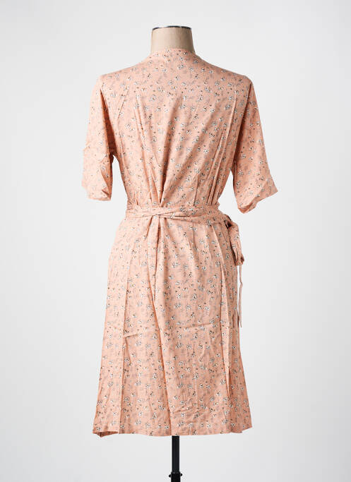 Robe mi-longue rose LES BONHEURS DE SOPHIE femme