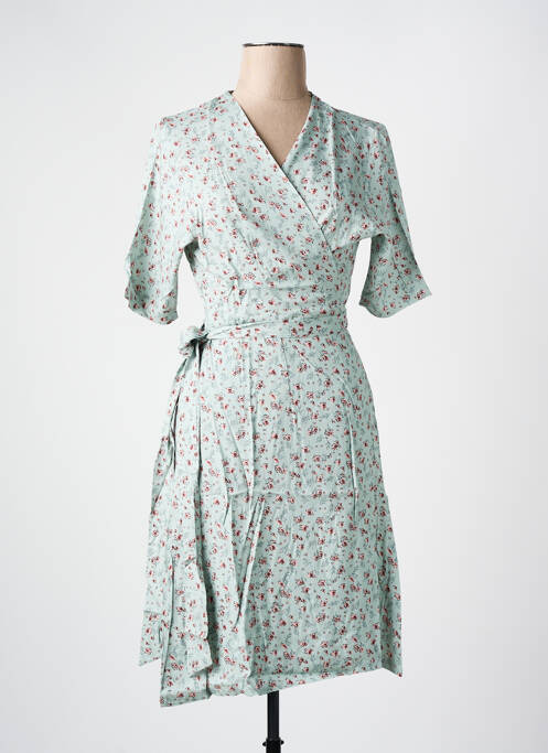 Robe mi-longue vert LES BONHEURS DE SOPHIE pour femme