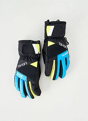 Gants doublure bleu LEVEL enfant