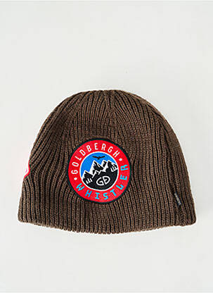 Bonnet marron GOLDBERGH pour femme