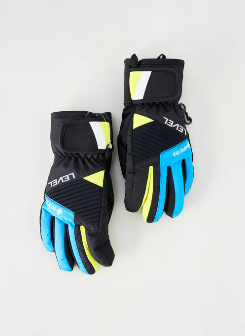 Gants doublure bleu LEVEL enfant