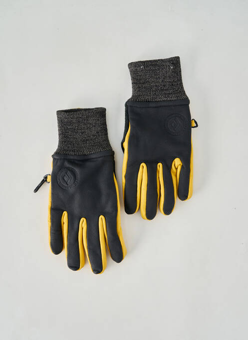 Gants doublure jaune BLACK DIAMOND homme