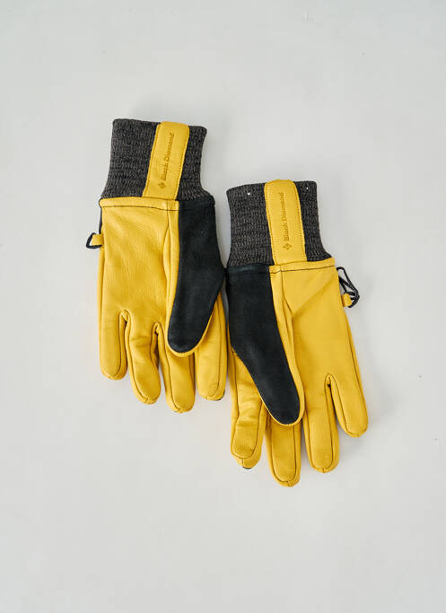 Gants doublure jaune BLACK DIAMOND homme