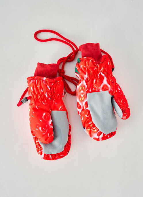 Gants imprimé fantaisie rouge BARTS fille