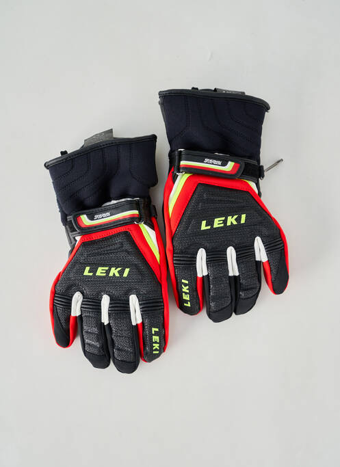 Gants doublure rouge LEKI garcon