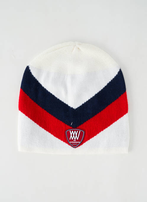 Bonnet stretch blanc WE NORWEGIANS homme