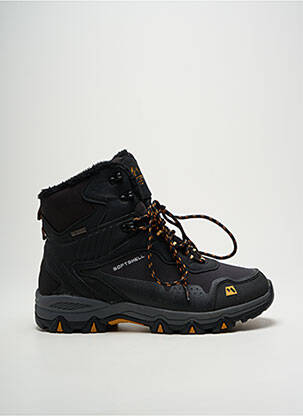 Bottines/boots fourrée bout rond noir VERTIGO homme