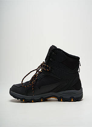Bottines/boots fourrée bout rond noir VERTIGO homme