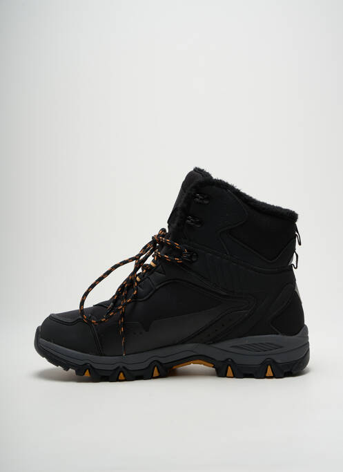 Bottines/boots fourrée bout rond noir VERTIGO homme