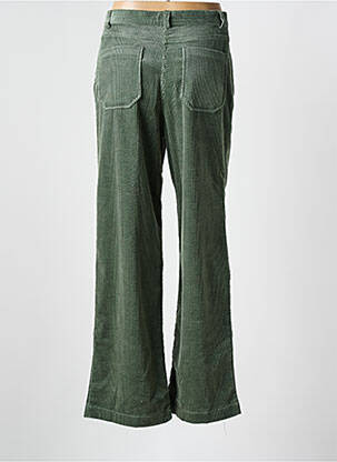 Pantalon flare coupe évasée vert SESSUN femme