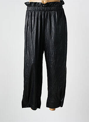Pantalon droit taille élastique noir IMPERIAL femme