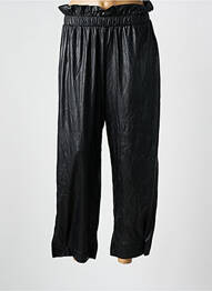 Pantalon droit taille élastique noir IMPERIAL femme