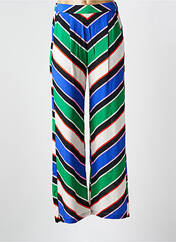 Pantalon droit bleu LA PETITE ETOILE pour femme seconde vue