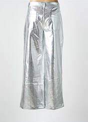 Pantalon large argent ICHI pour femme seconde vue