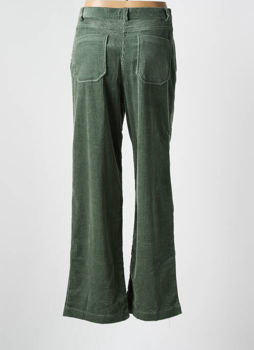 Pantalon flare coupe évasée vert SESSUN femme