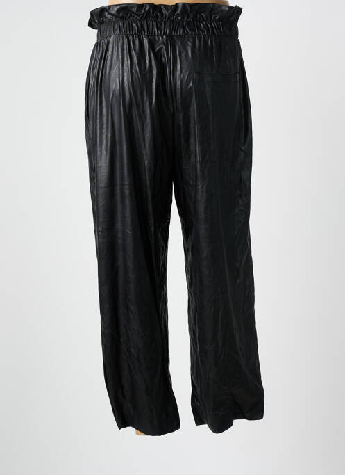 Pantalon droit taille élastique noir IMPERIAL femme