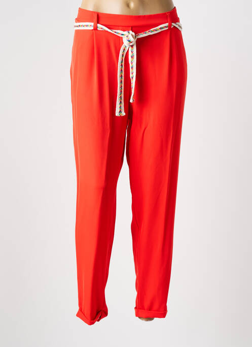 Pantalon slim orange PLEASE pour femme
