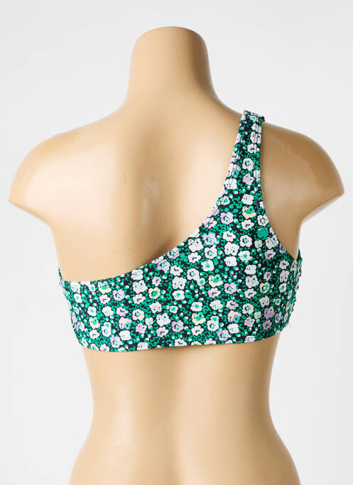 Haut de maillot de bain vert ICHI femme