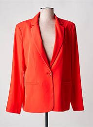 Blazer poches orange PLEASE femme