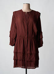Robe courte marron SESSUN pour femme seconde vue