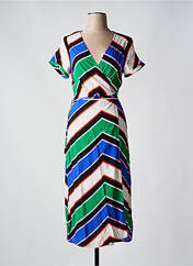 Robe longue vert LA PETITE ETOILE pour femme seconde vue