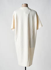 Robe mi-longue beige ICHI pour femme seconde vue