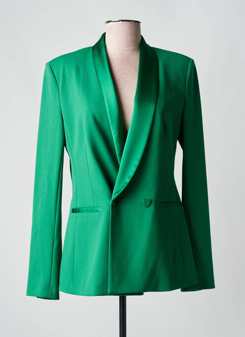 Blazer col châle vert IMPERIAL femme