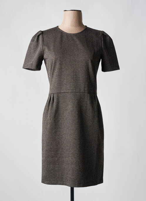 Robe courte marron SESSUN pour femme