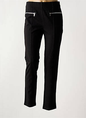 Pantalon slim taille élastique taille normale noir GUESS femme