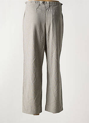 Pantalon droit taille élastique taille normale gris SESSUN femme