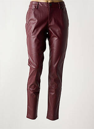 Pantalon slim taille normale taille normale violet ICHI femme