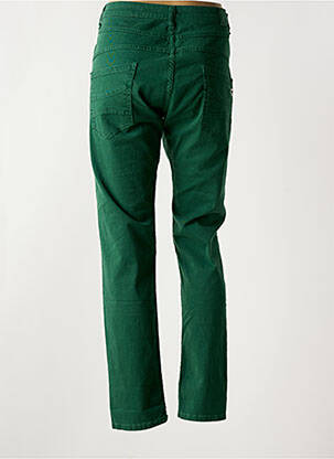 Jeans coupe slim stretch taille normale vert PLEASE femme