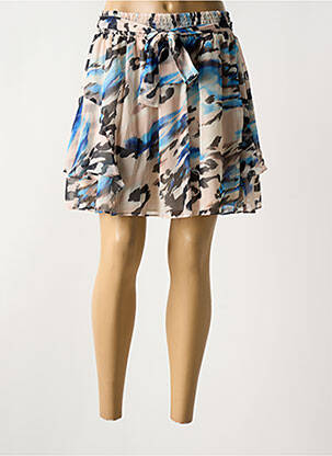 Jupe courte doublure beige GUESS femme
