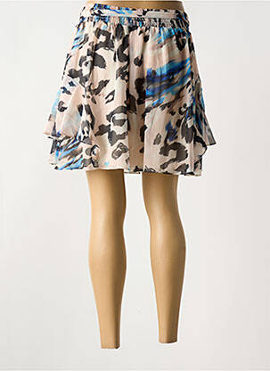 Jupe courte doublure beige GUESS femme