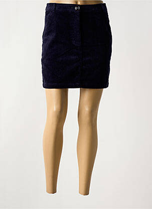 Jupe courte poches bleu SESSUN femme
