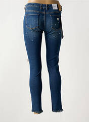Jeans coupe slim bleu GUESS pour femme seconde vue