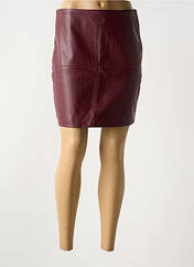 Jupe courte violet ICHI pour femme seconde vue