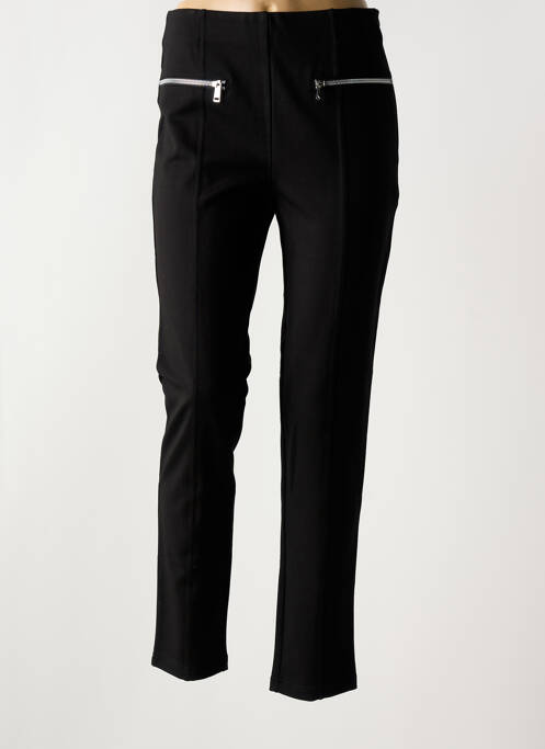 Pantalon slim taille élastique taille normale noir GUESS femme