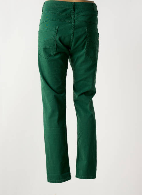 Jeans coupe slim stretch taille normale vert PLEASE femme